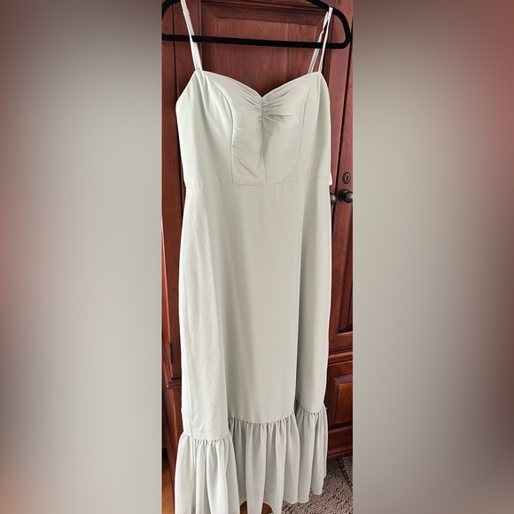 Azazie Dresses & Skirts - Dusty Sage Bridesmaid Dress